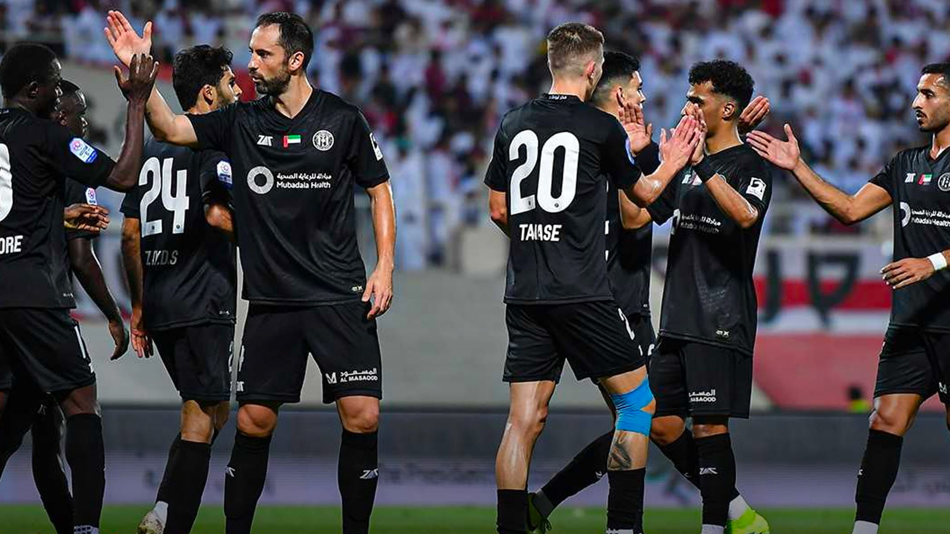 Image for the title: Al Jazira beat Sharjah 3-2 in 18th round of ADNOC Pro League 