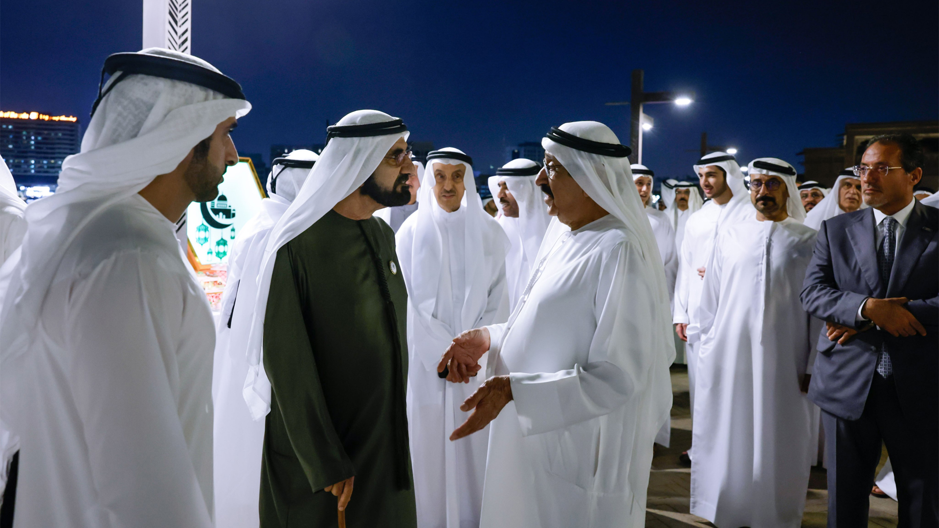 Image for the title: Mohammed bin Rashid receives Ramadan well-wishers 