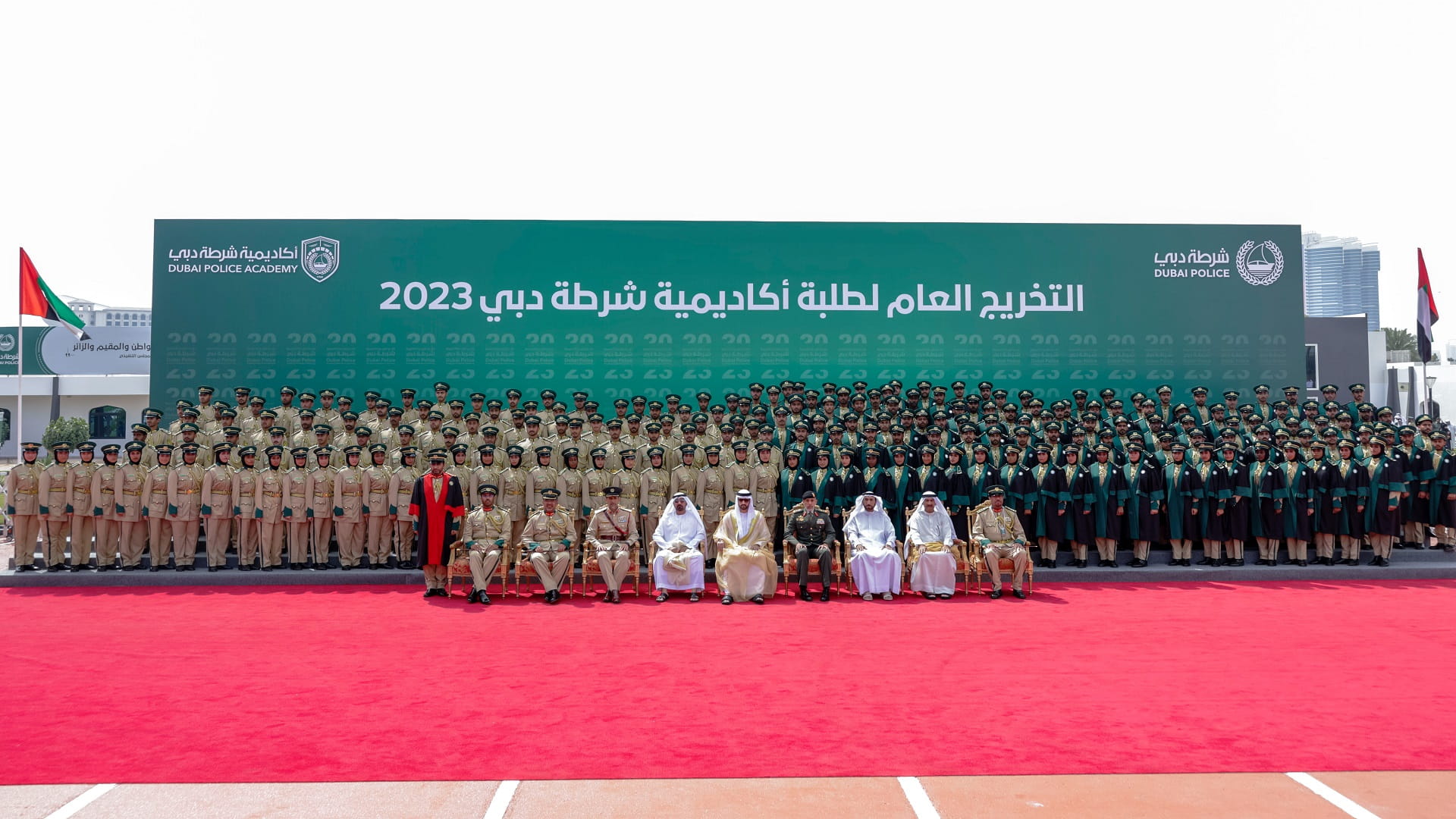 Image for the title: Dubai CP attends graduation ceremony of new cohort of DPA cadets 