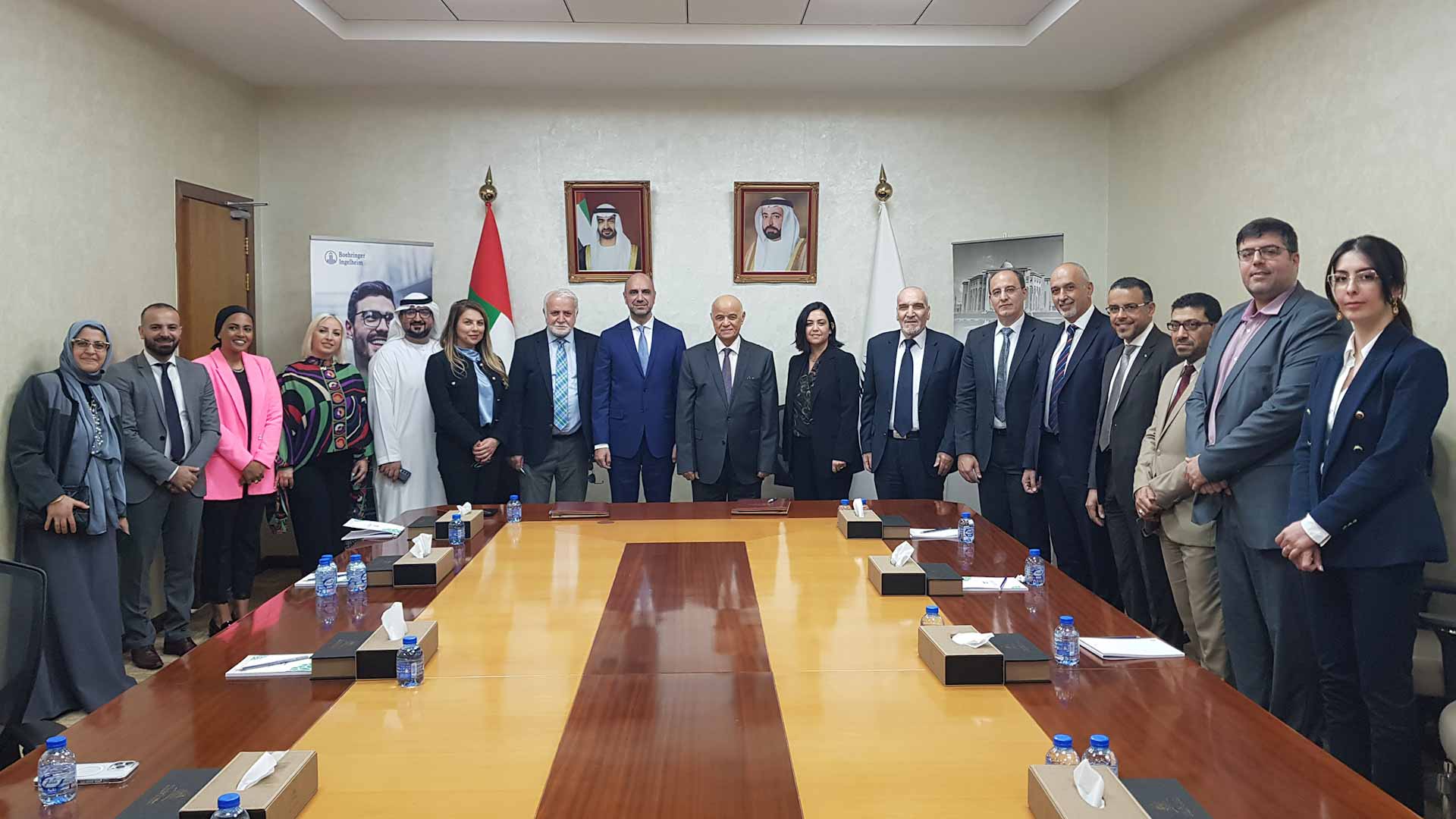 Image for the title: University of Sharjah signs MoU with Boehringer Ingelheim 