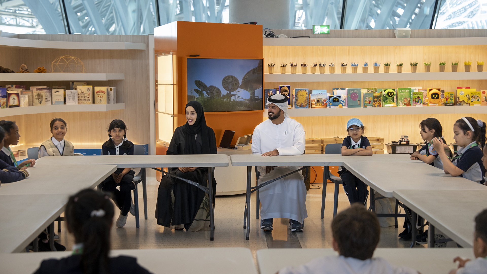 Image for the title: Zayed bin Hamdan bin Zayed attends part of 'Road to COP28' event 