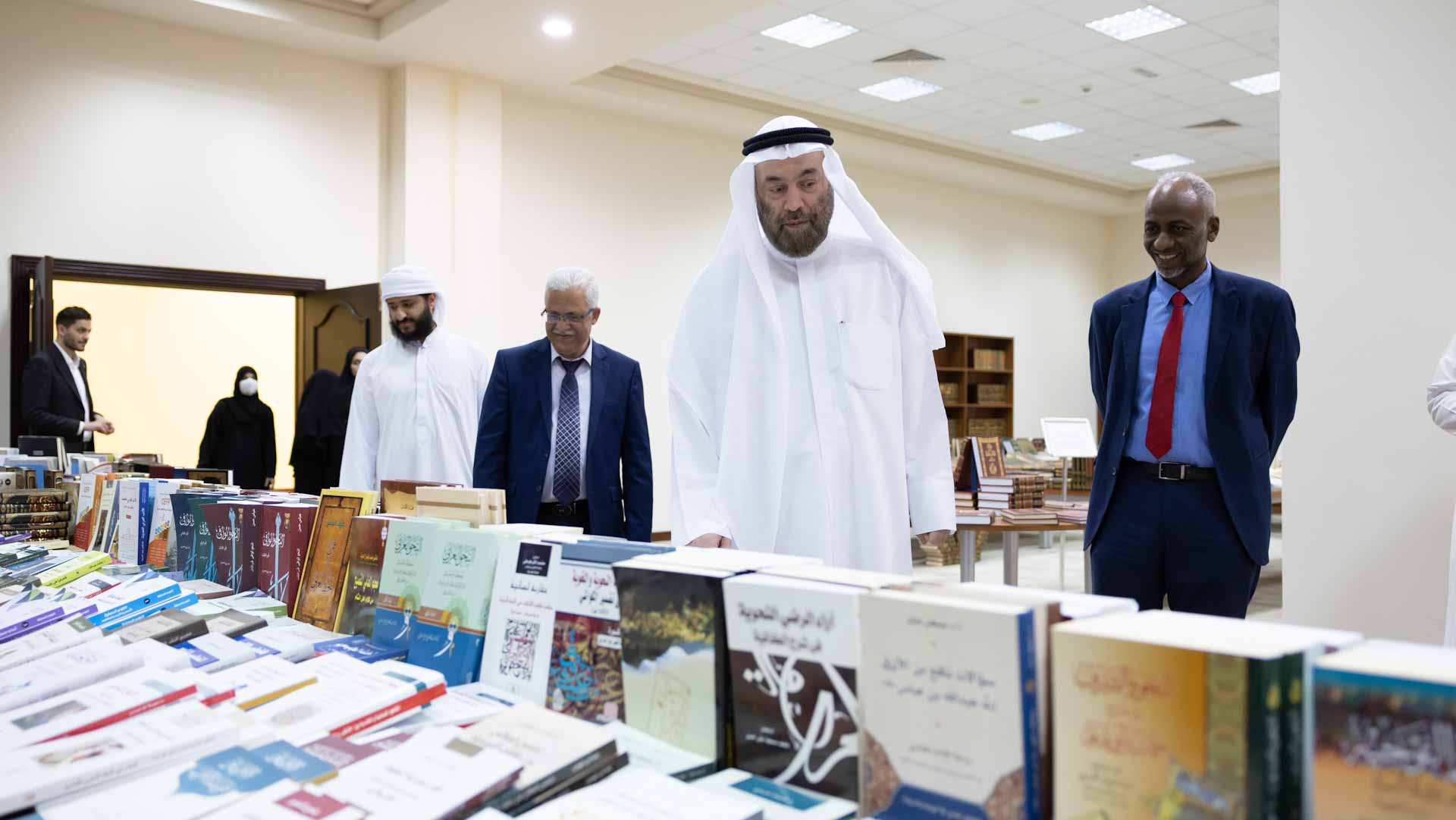 Image for the title: AQU organises exhibition on developing reading skills 