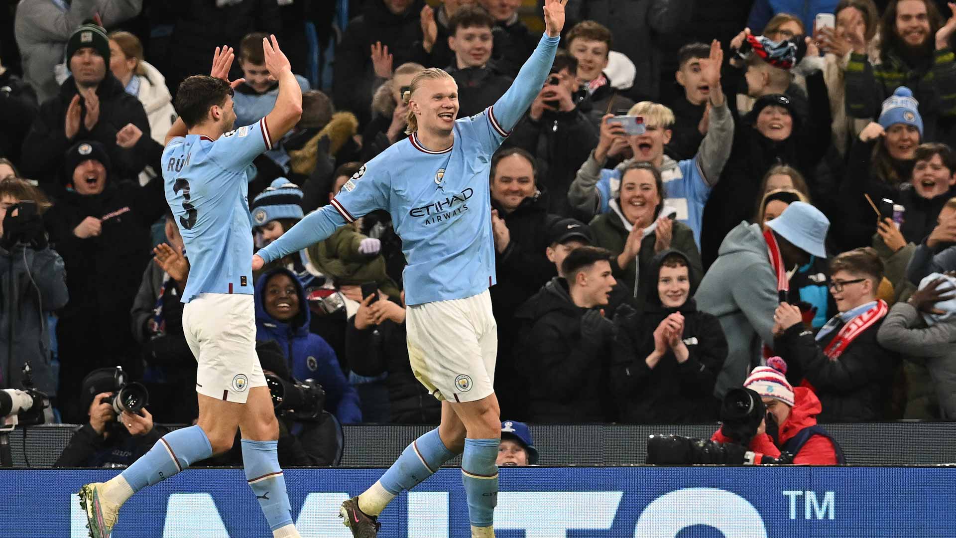 صورة بعنوان: مانشستر سيتي يقسو على لايبزج ويتأهل لدور الـ 8 بدوري الأبطال 