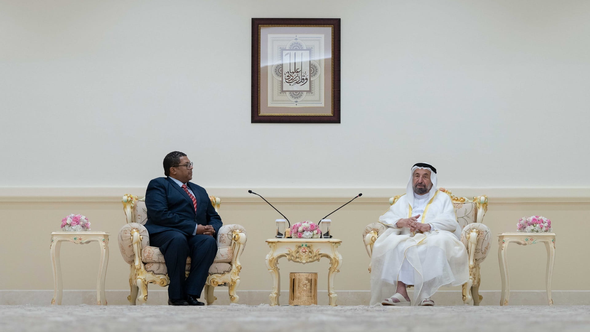 Image for the title: Sharjah Ruler receives delegation from AUTM 