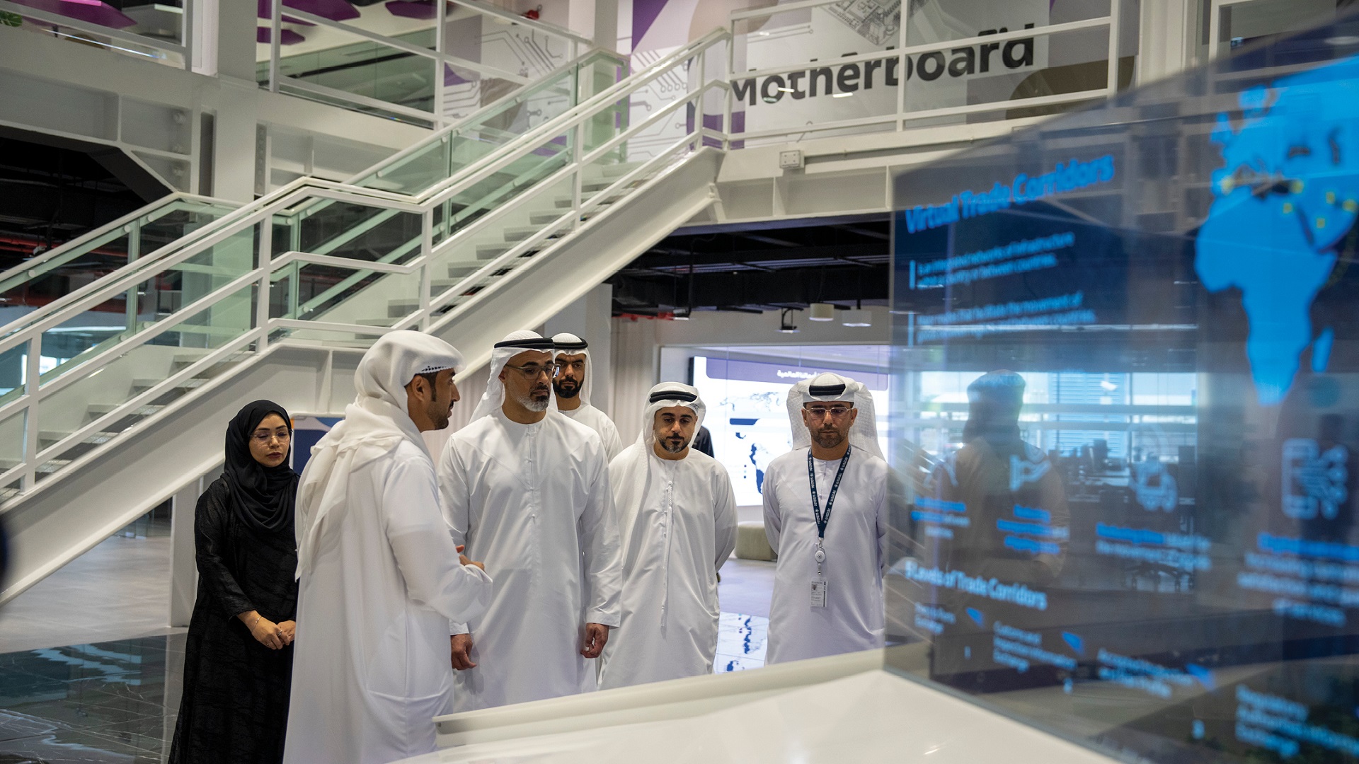 Image for the title: Khaled bin Mohamed inaugurates AD Ports Group’s Digital District 