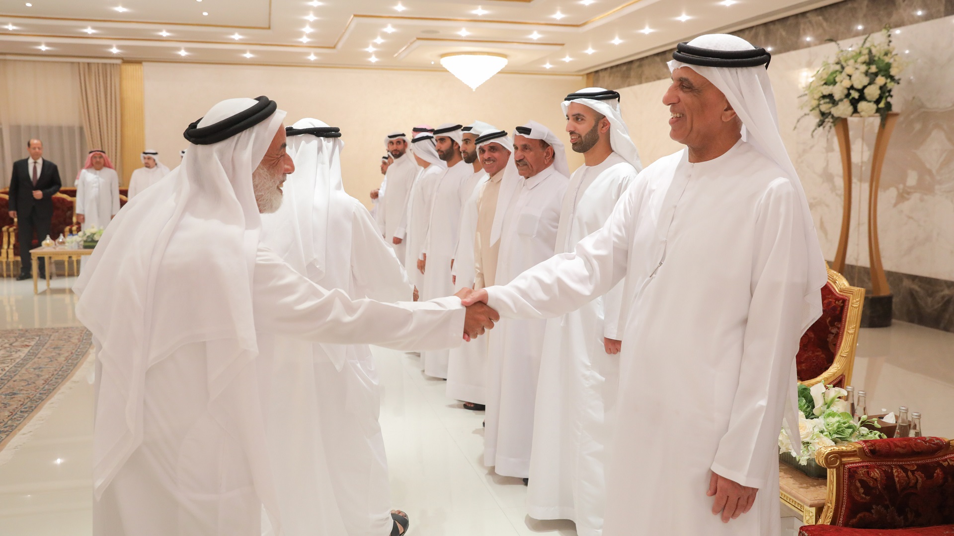 Image for the title: RAK Ruler receives Ramadan well-wishers 