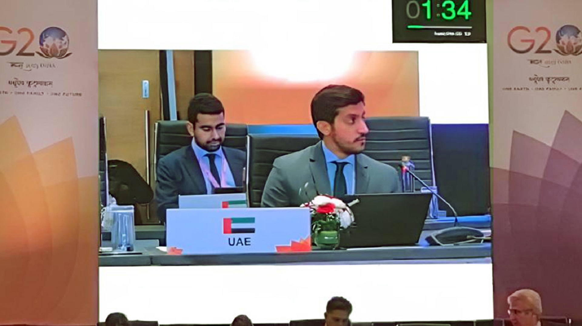 Image for the title: UAE participates in meeting of G20’s TIWG in Mumbai 