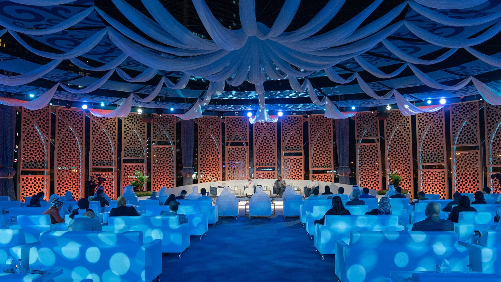 Image for the title: Sharjah Ramadan Majlis hosts cultural, artistic and sports figures 