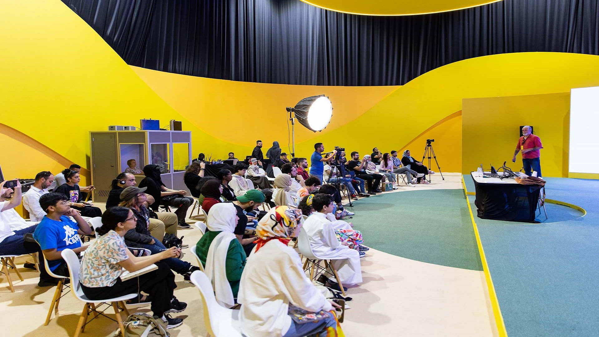 Image for the title: Linn: Animation can enlighten world about Arab culture 