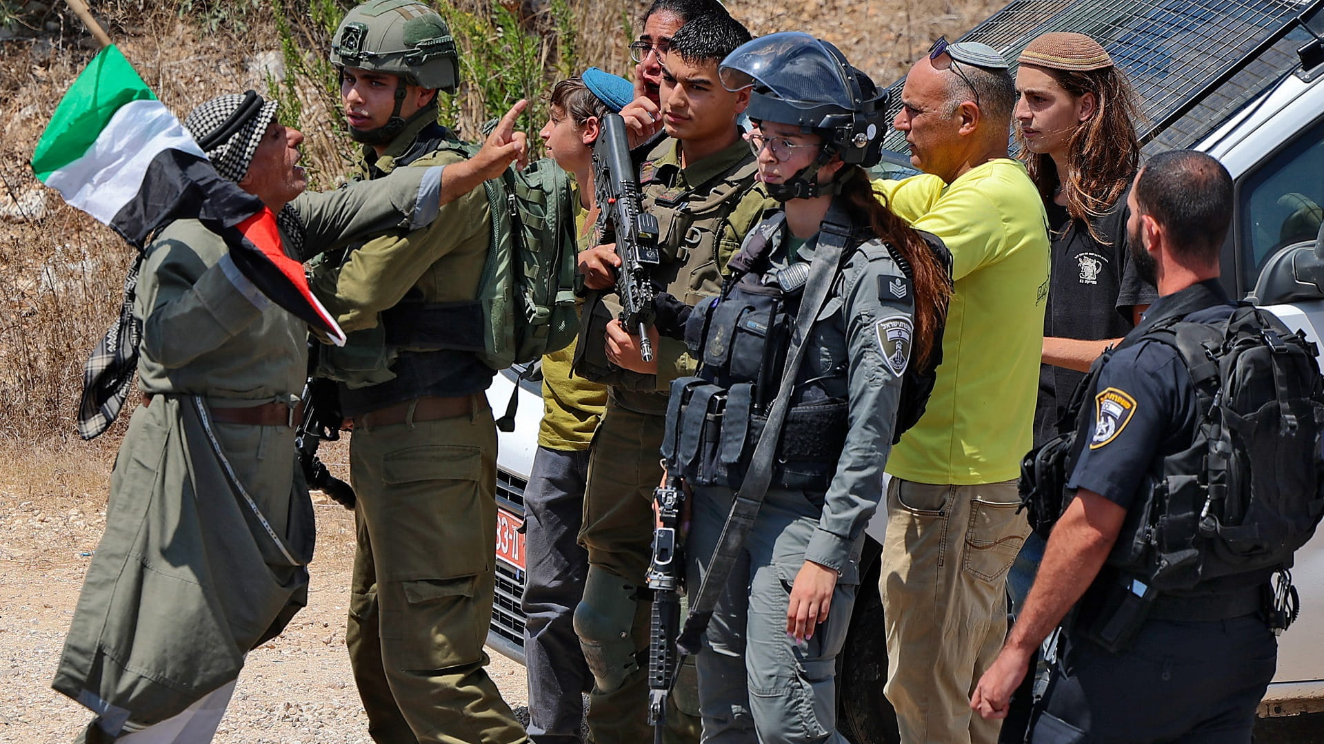 Image for the title: Israeli troops kill two Palestinians, injure another 