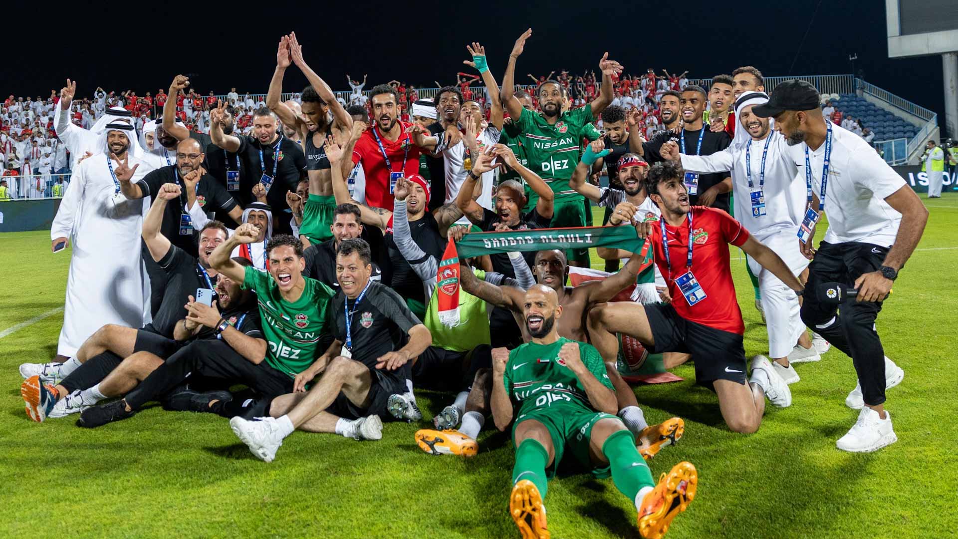 Image for the title: After seven years, Shabab Al Ahli wins Adnoc Pro League 