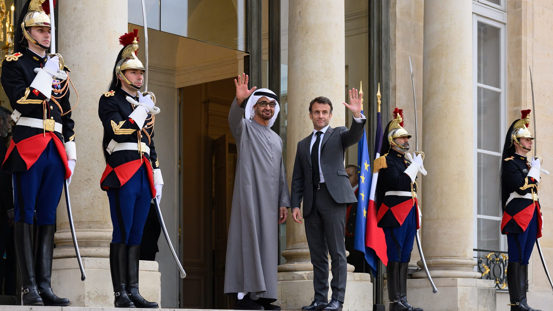 Image for the title: UAE, French Presidents further strengthen strategic partnership 