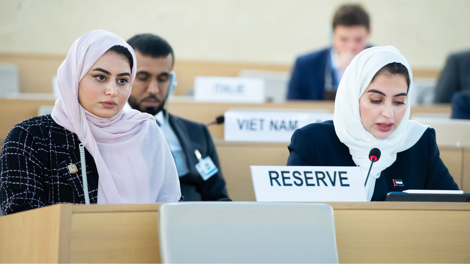 Image for the title: UAE presents labour market legislations to Human Rights Council 