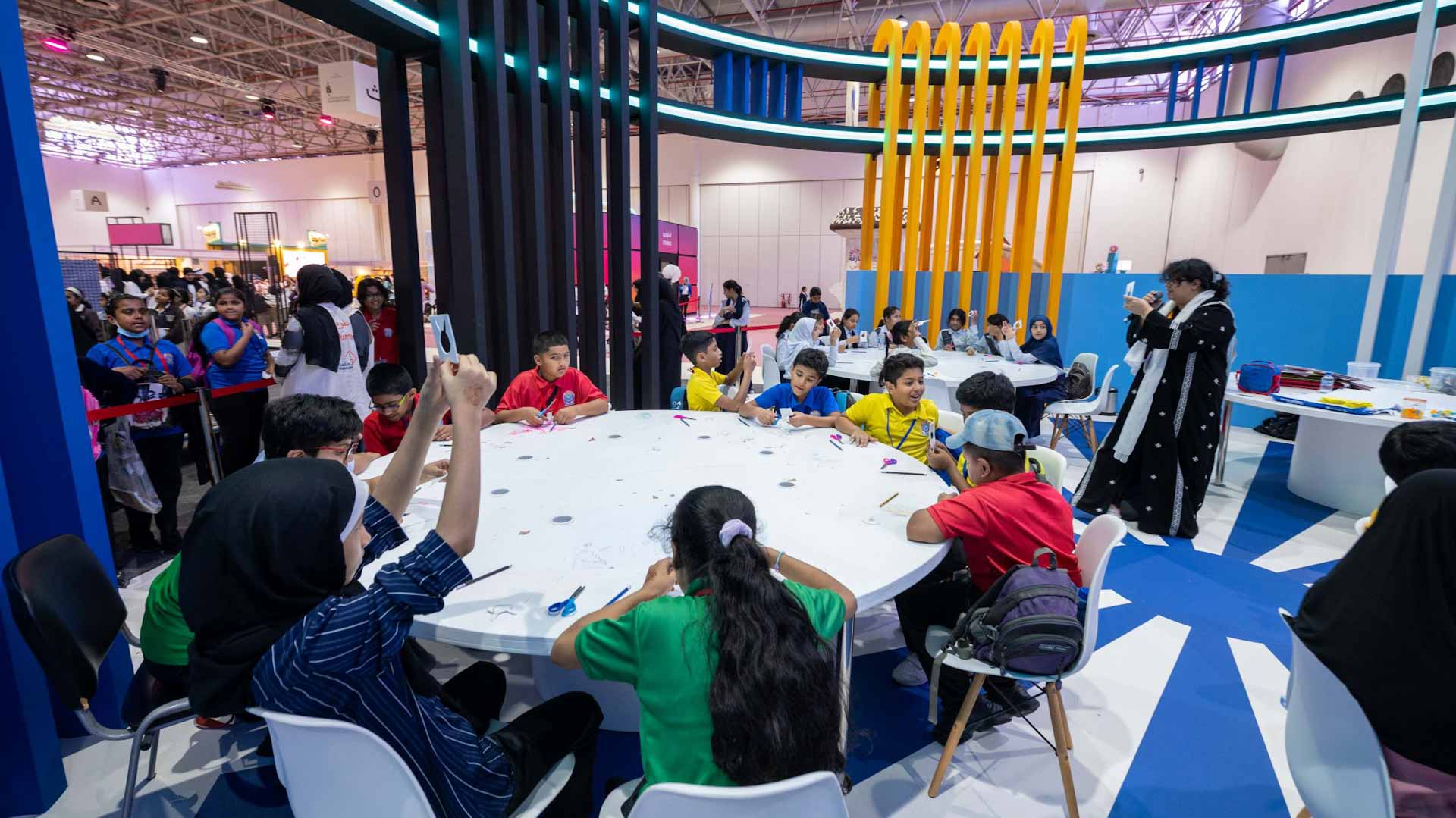 Image for the title: SCRF offers budding artists peek into old-world charm of philately 