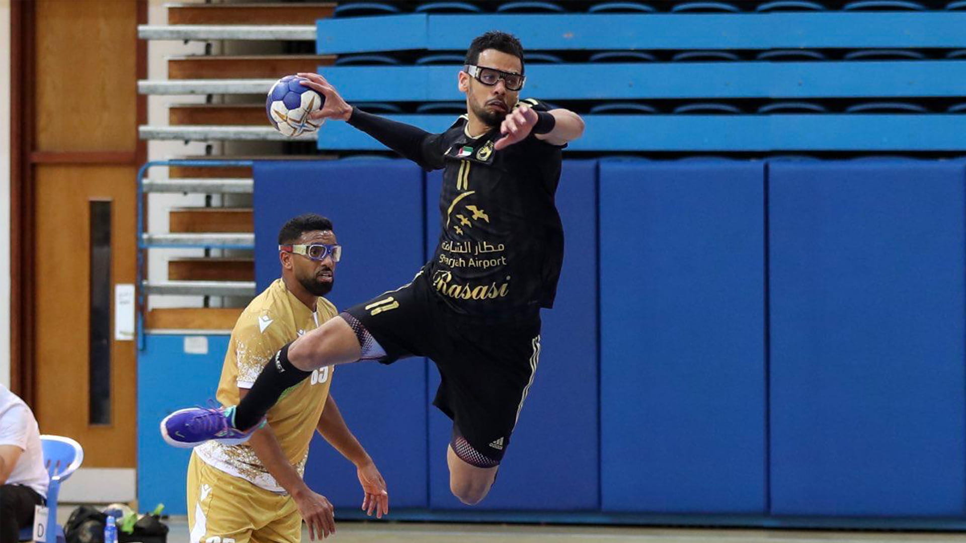 Image for the title: Sharjah beat Mleiha in opening of UAE President's Handball Cup 