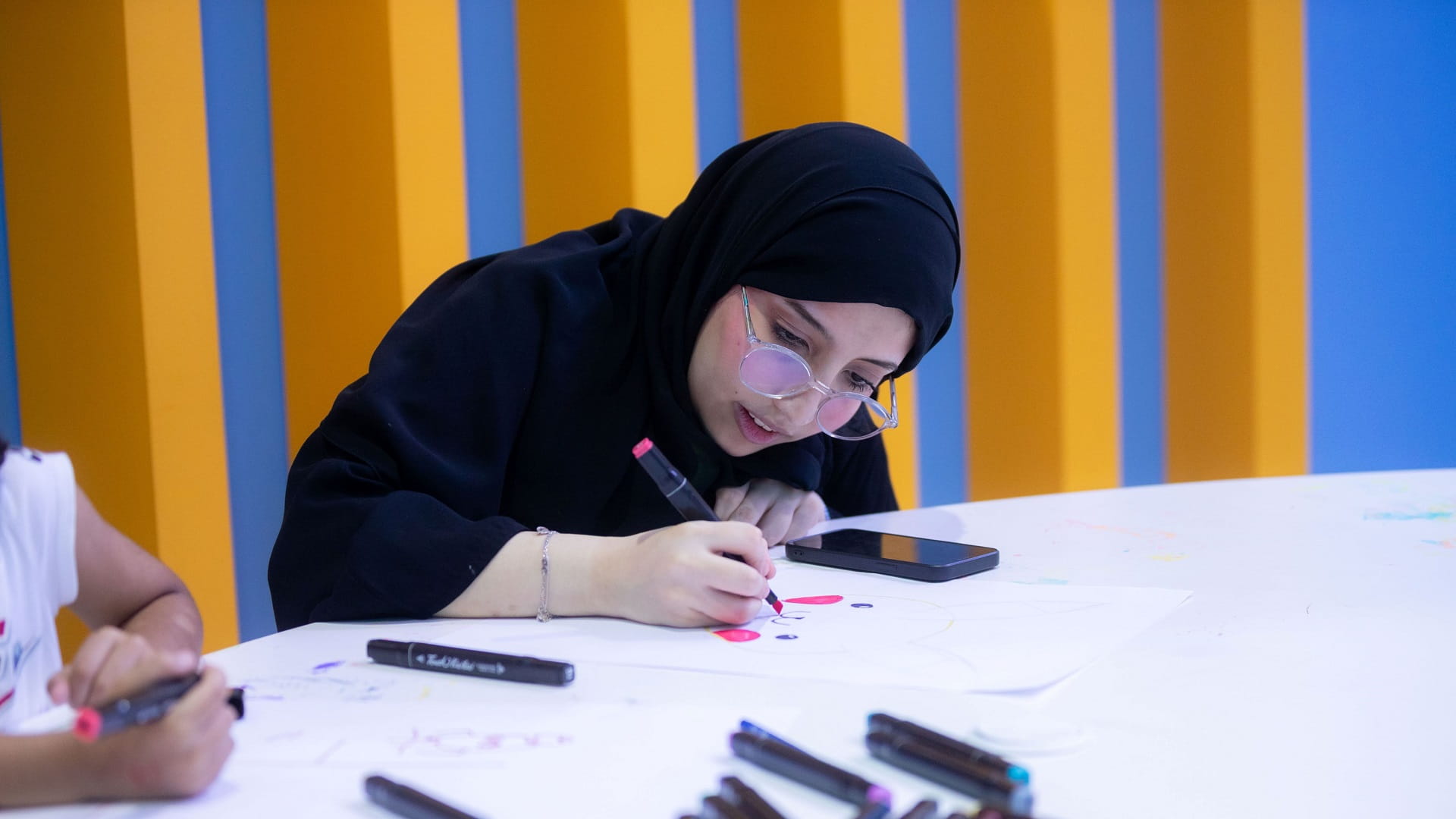 Image for the title: Young illustrators learn ‘art’ of storytelling at SCRF 2023 