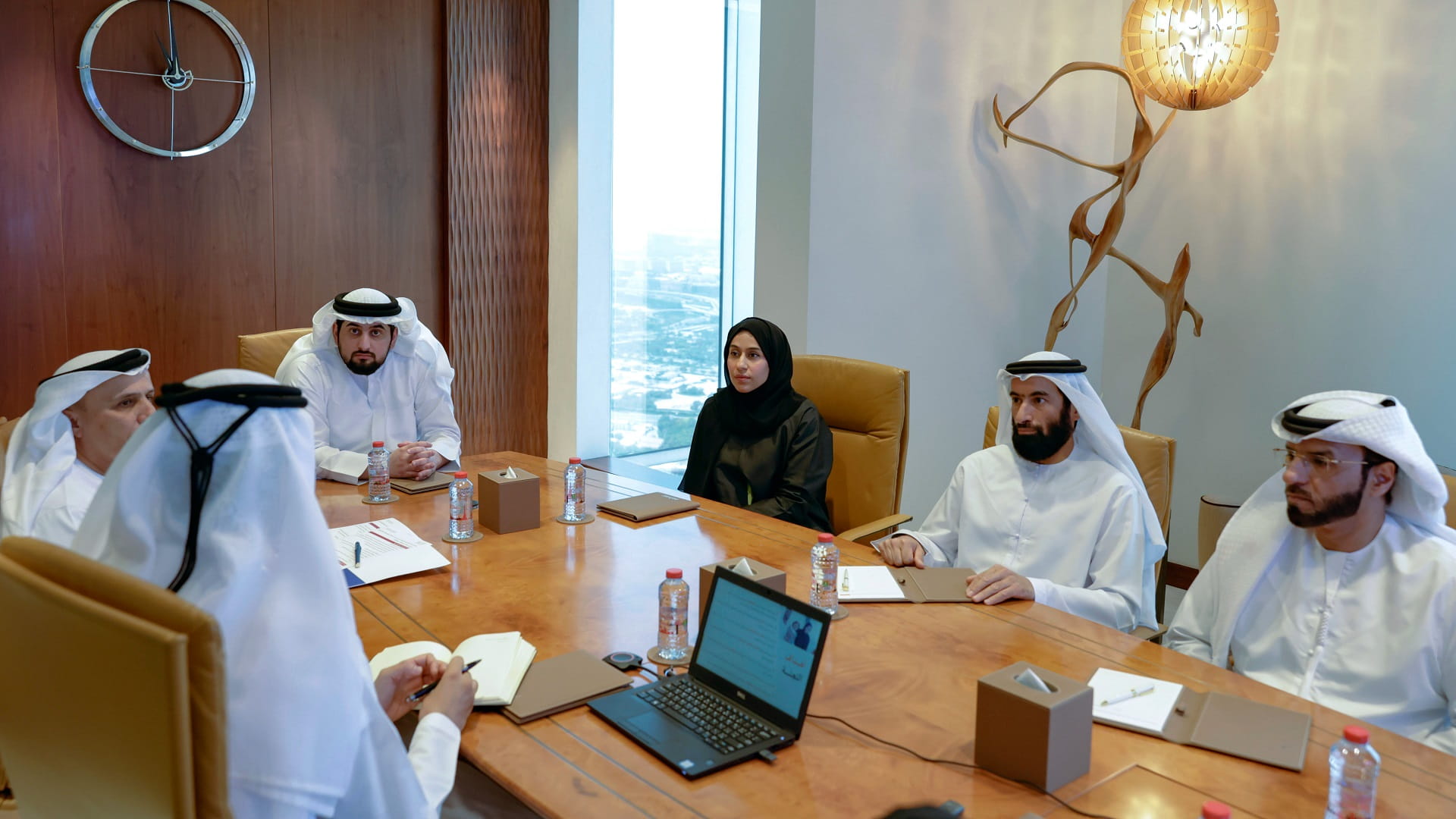 Image for the title: Ahmed bin Mohammed meets members of Dev and Citizens Affairs CMTE 