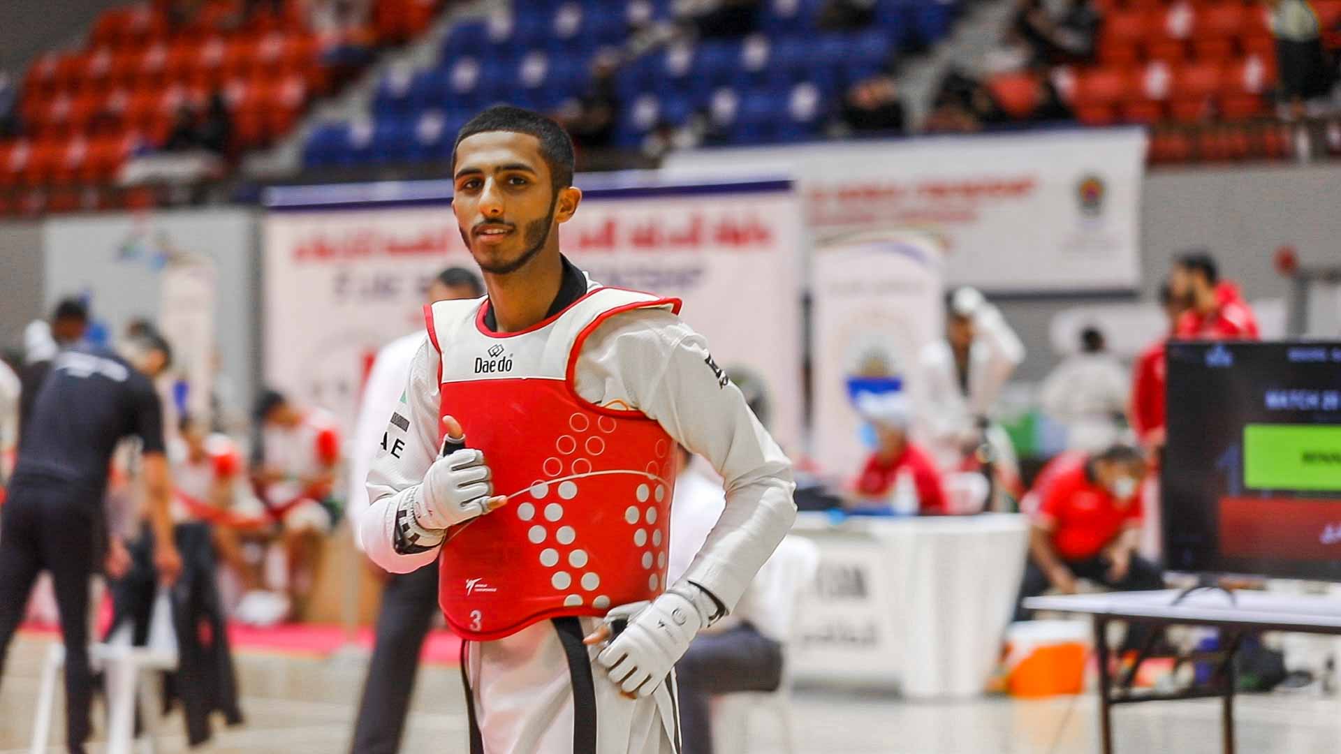 Image for the title: Sultan Al Ali to compete in World Taekwondo Championship 