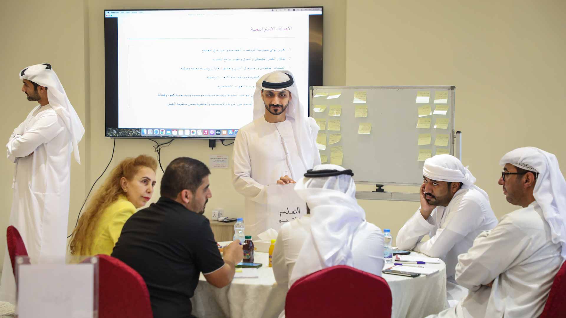 Image for the title: Al Hamriyah Club organizes first Innovation Lab session 