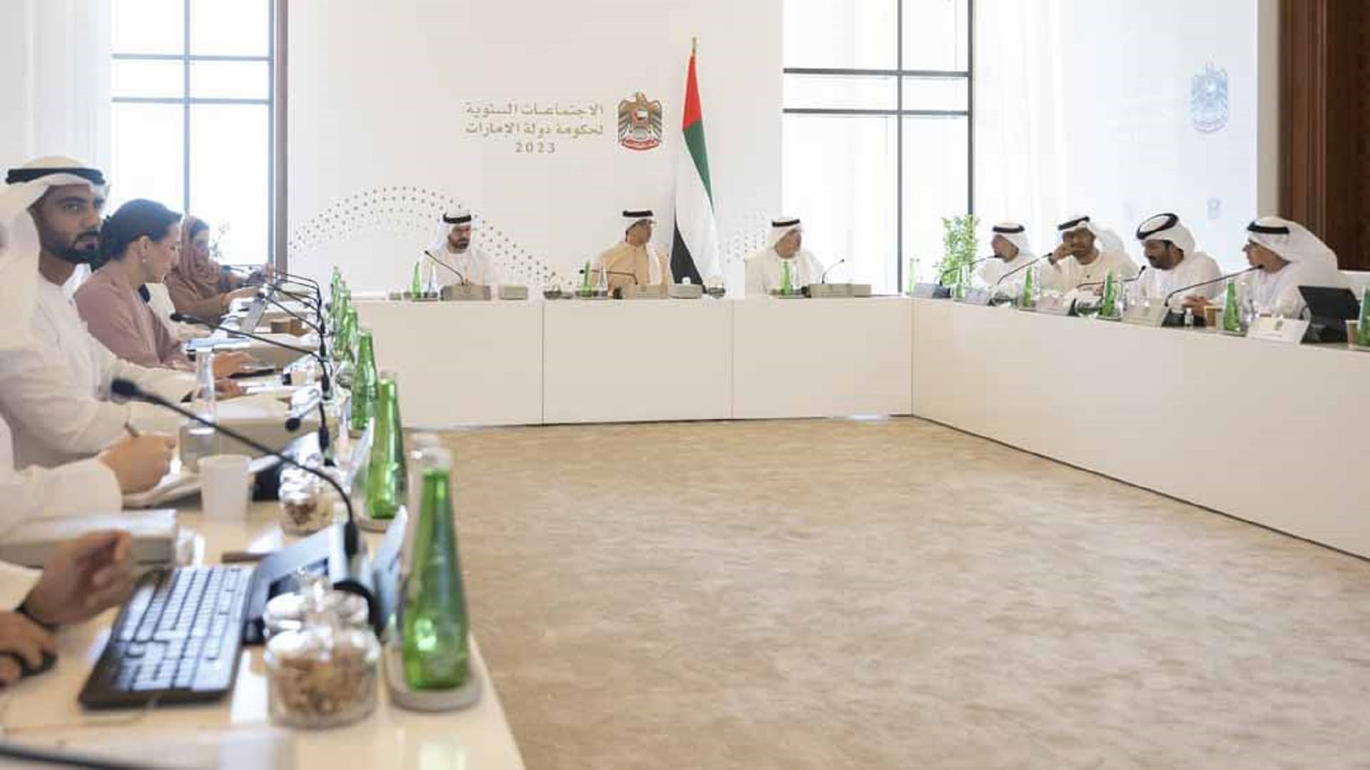Image for the title: Mansour bin Zayed chairs Ministerial Council for Development 