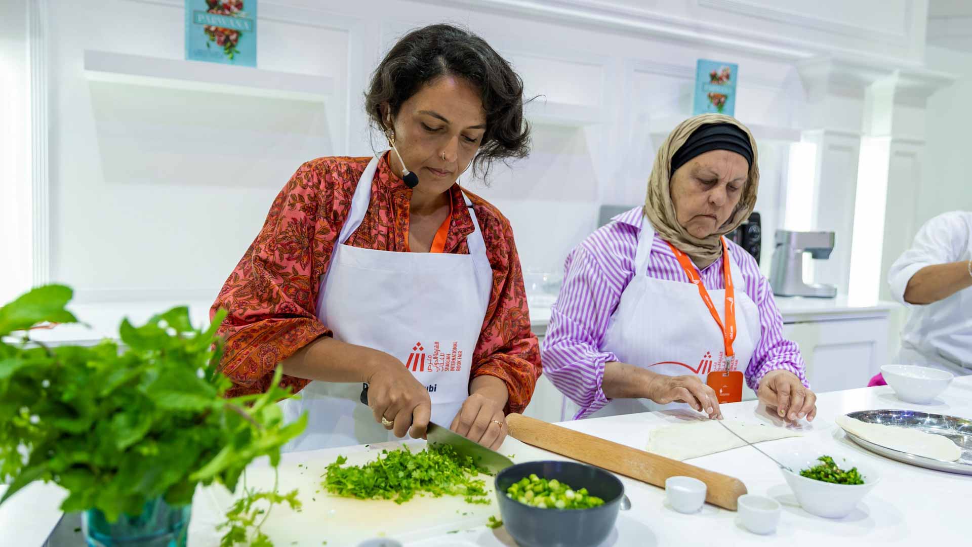 Image for the title: Durkhanai's SIBF masterclass ignites flavours from Afghanistan 