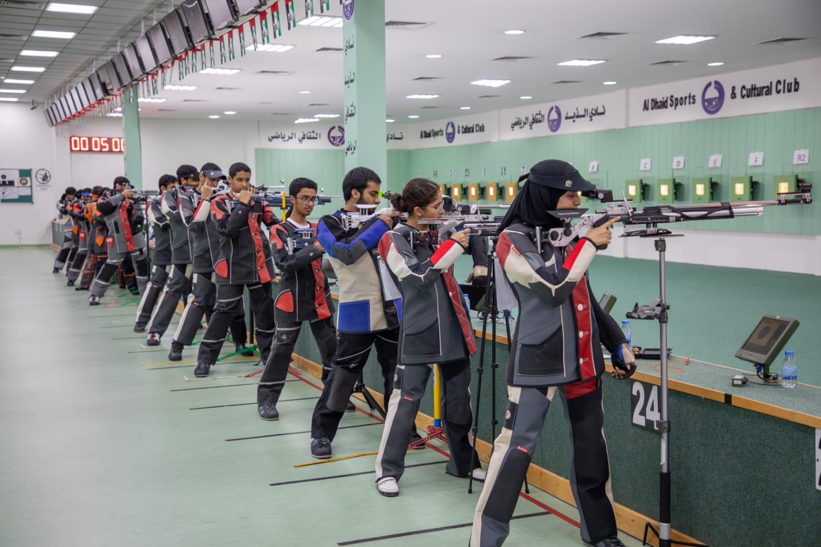 Image for the title: Al Dhaid Club snatches most victories in Sharjah Shooting Games 