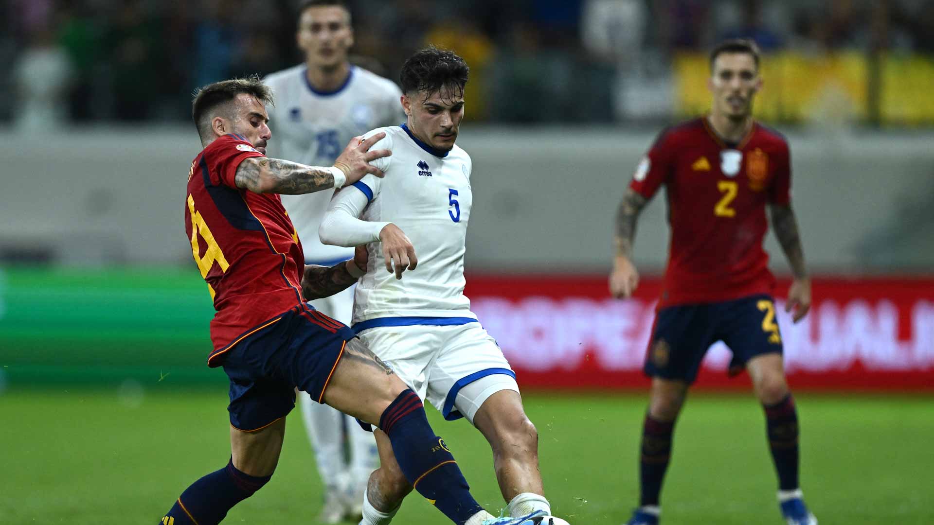 صورة بعنوان: إسبانيا تتصدر المجموعة الأولى في تصفيات يورو 2024