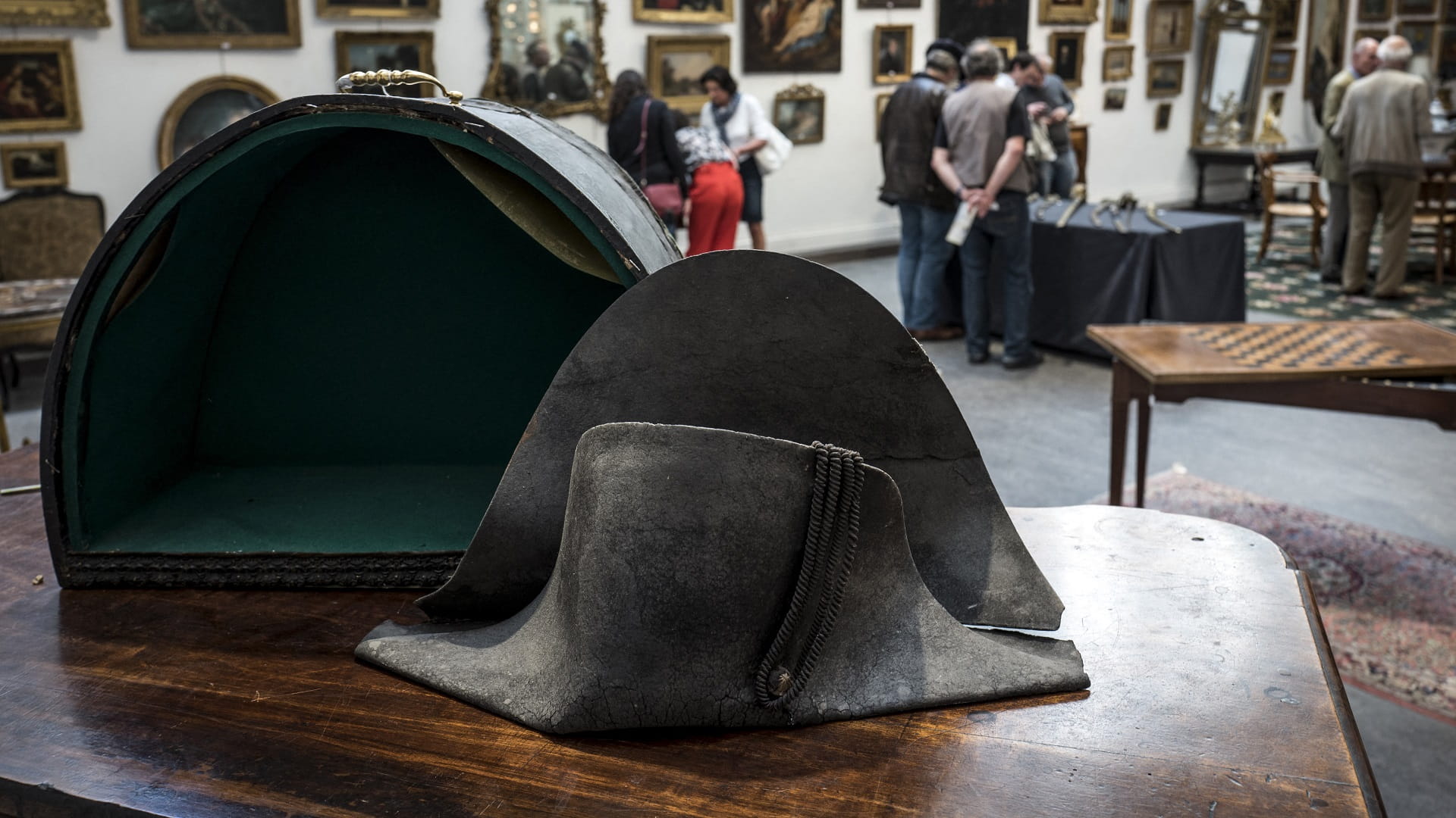 Image for the title: Napoleon hat fetches record $2.1 million at Paris auction 