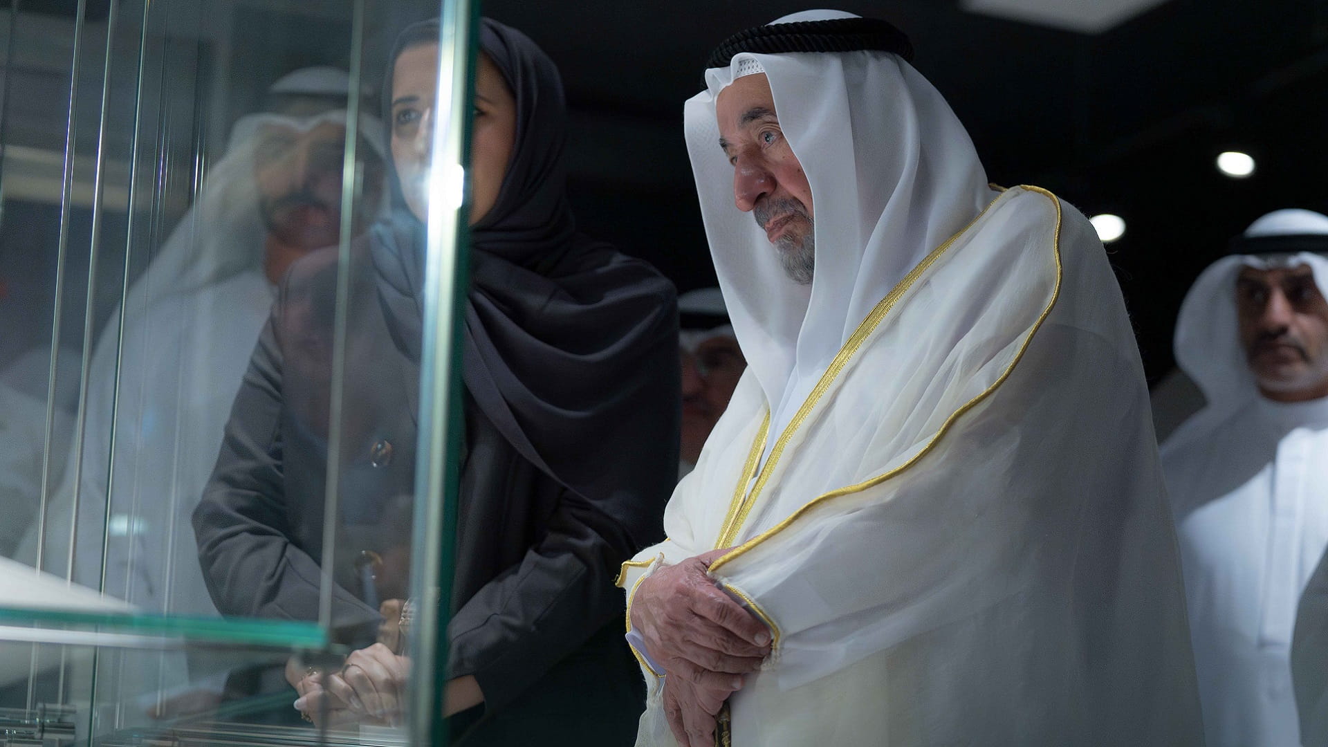 Image for the title: Sharjah Ruler inaugurates  Joint Exhibition on Archaeology of GCC 