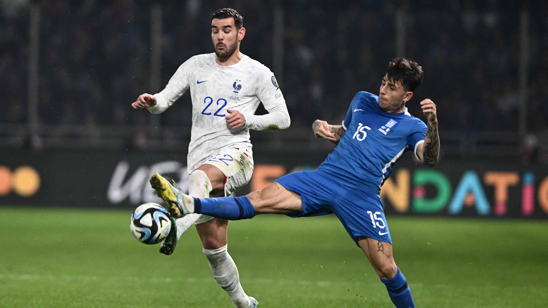 صورة بعنوان: فرنسا تتعادل بصعوبة أمام اليونان في تصفيات يورو 2024