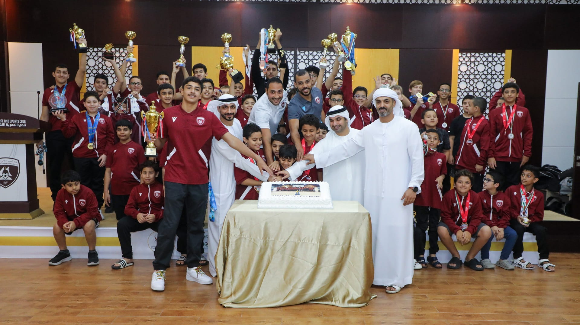 Image for the title: Al Hamriyah Club honors achievers in individual and marine sports 