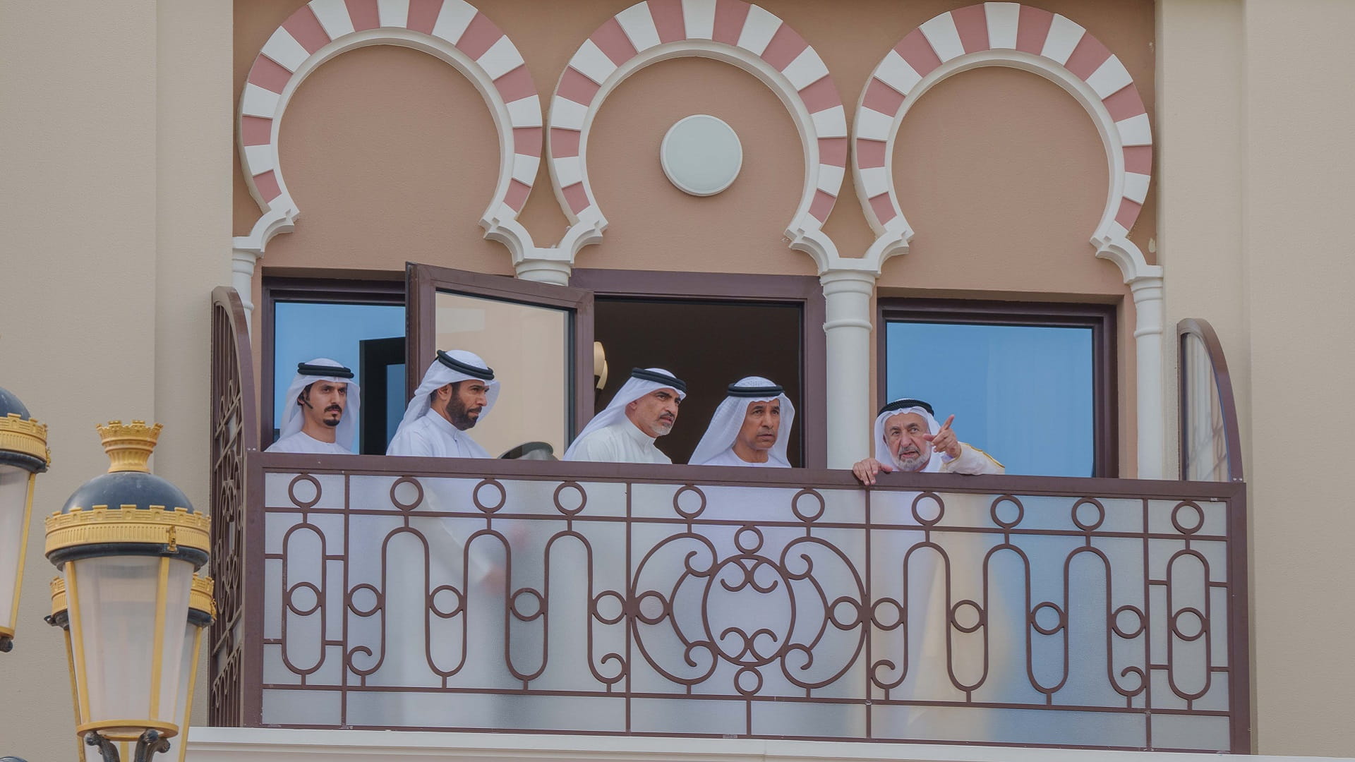 Image for the title: Sharjah Ruler unveils Dibba Al Hisn commercial buildings project 