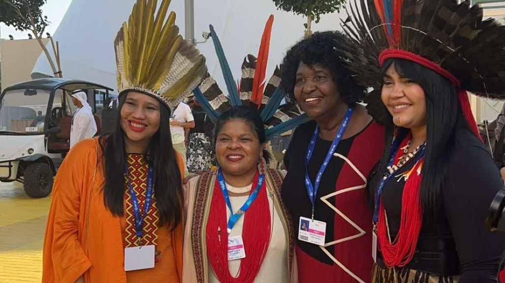 Image for the title: Indigenous Peoples ... a distinctive presence at COP28 