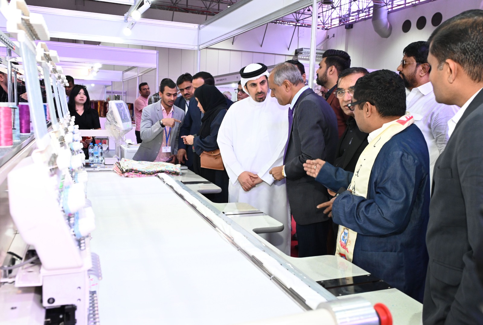 Image for the title: Vibrant Textile Expo 2023 opens at ECS with over 60 exhibitors 