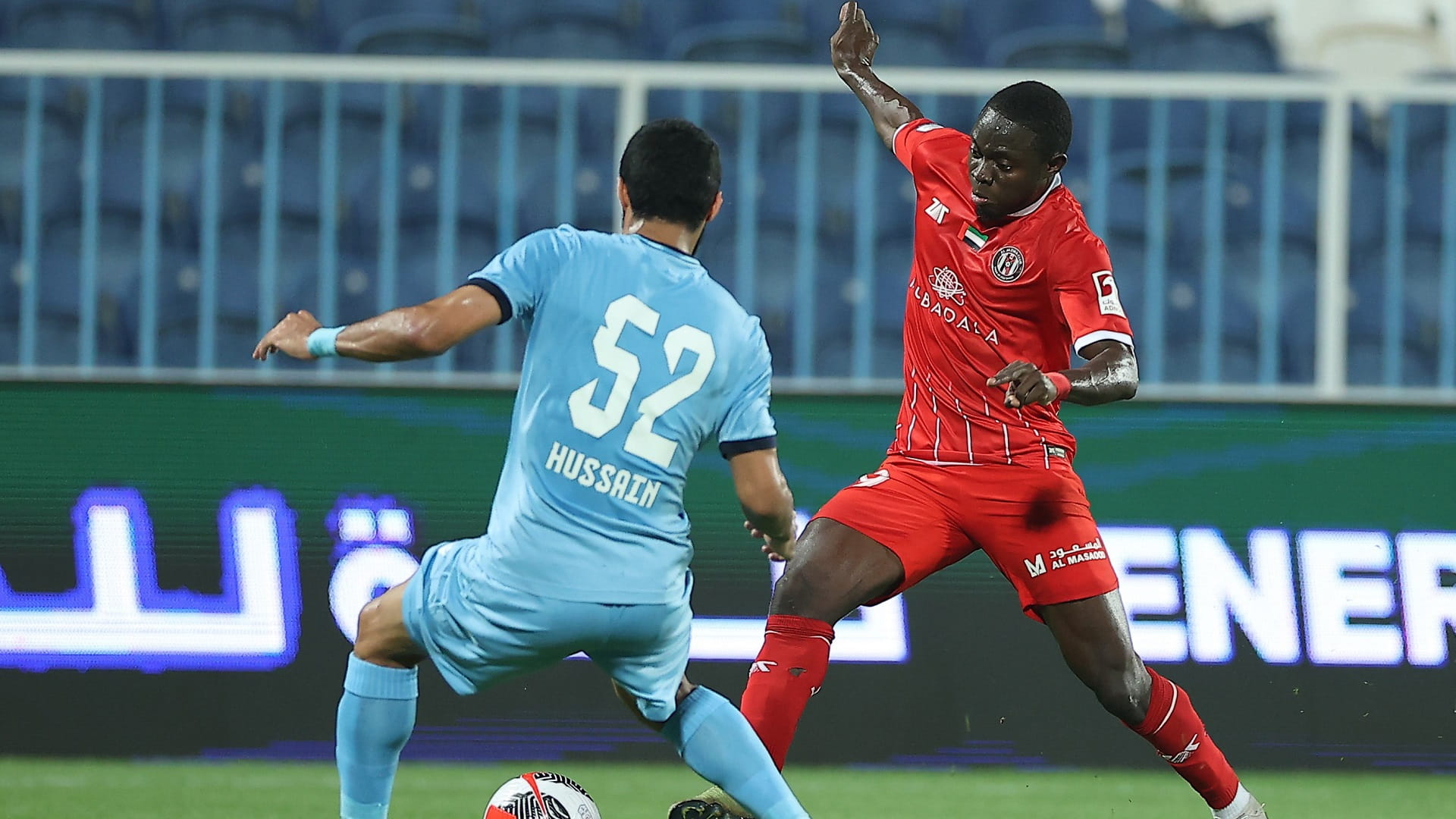 Image for the title: Al Jazira achieves important win over Baniyas in ADNOC Pro League 