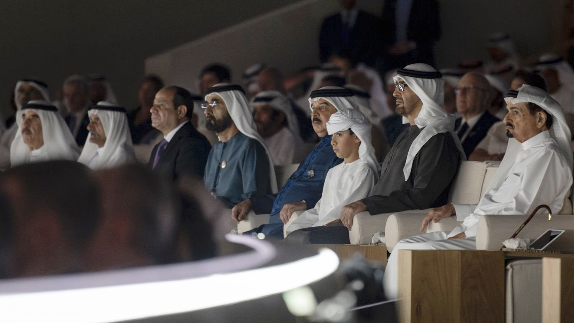 Image for the title: UAE President, VP, Emirates Rulers, COP guests mark Union Day 