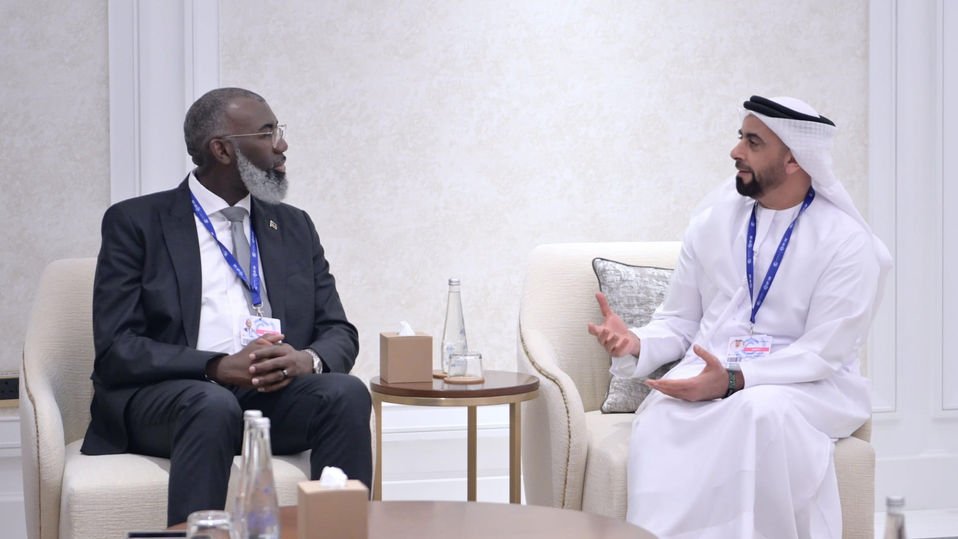 Image for the title: UAE, Island of Curaçao discuss ways to strengthen cooperation 