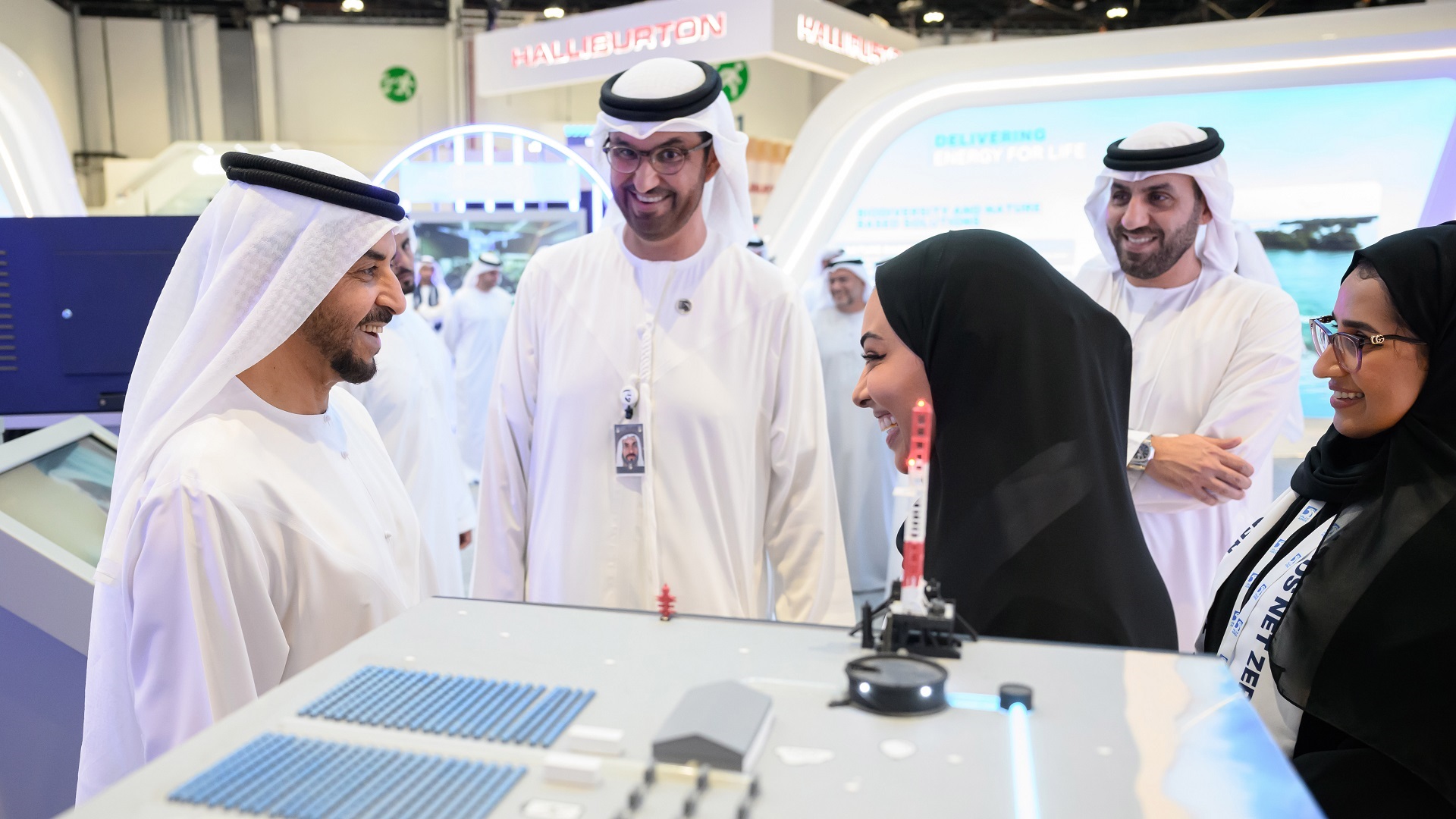 Image for the title: Hamdan bin Zayed visits ADIPEC 2023 