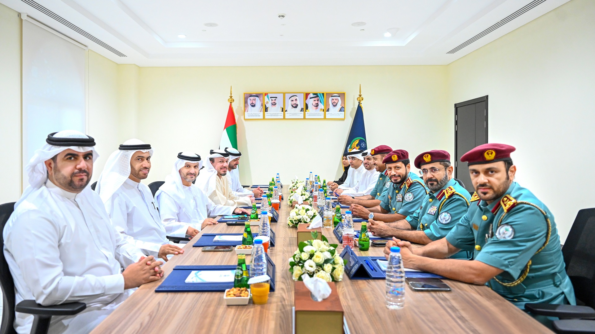 Image for the title: Sharjah Police discusses challenges in joint security operations 