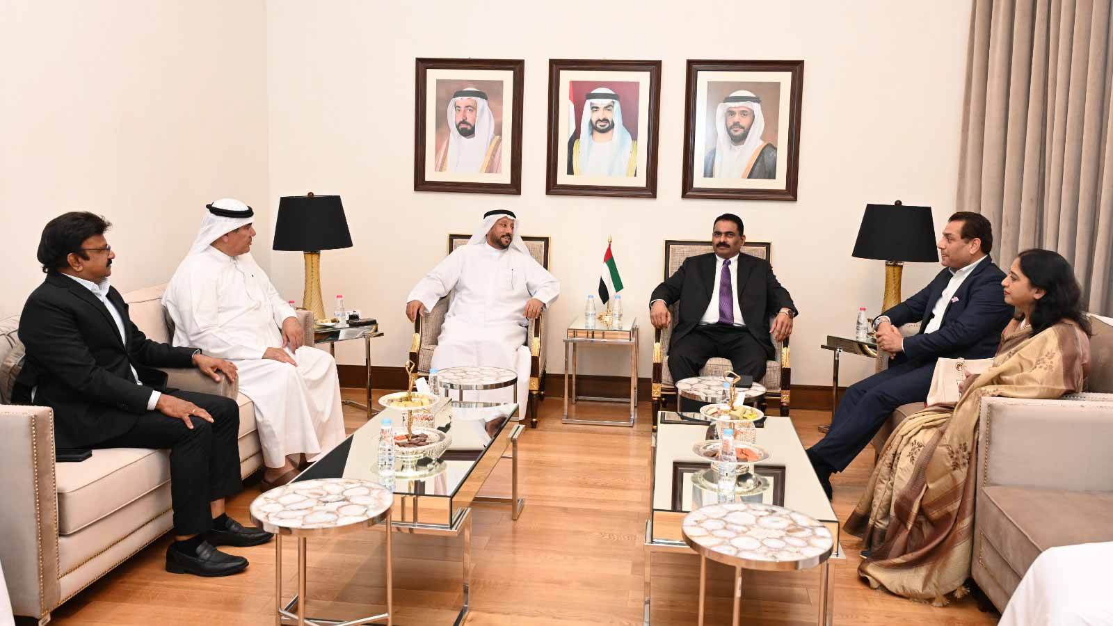 Image for the title: Sharjah and Indian Chambers discuss collaborative initiatives 