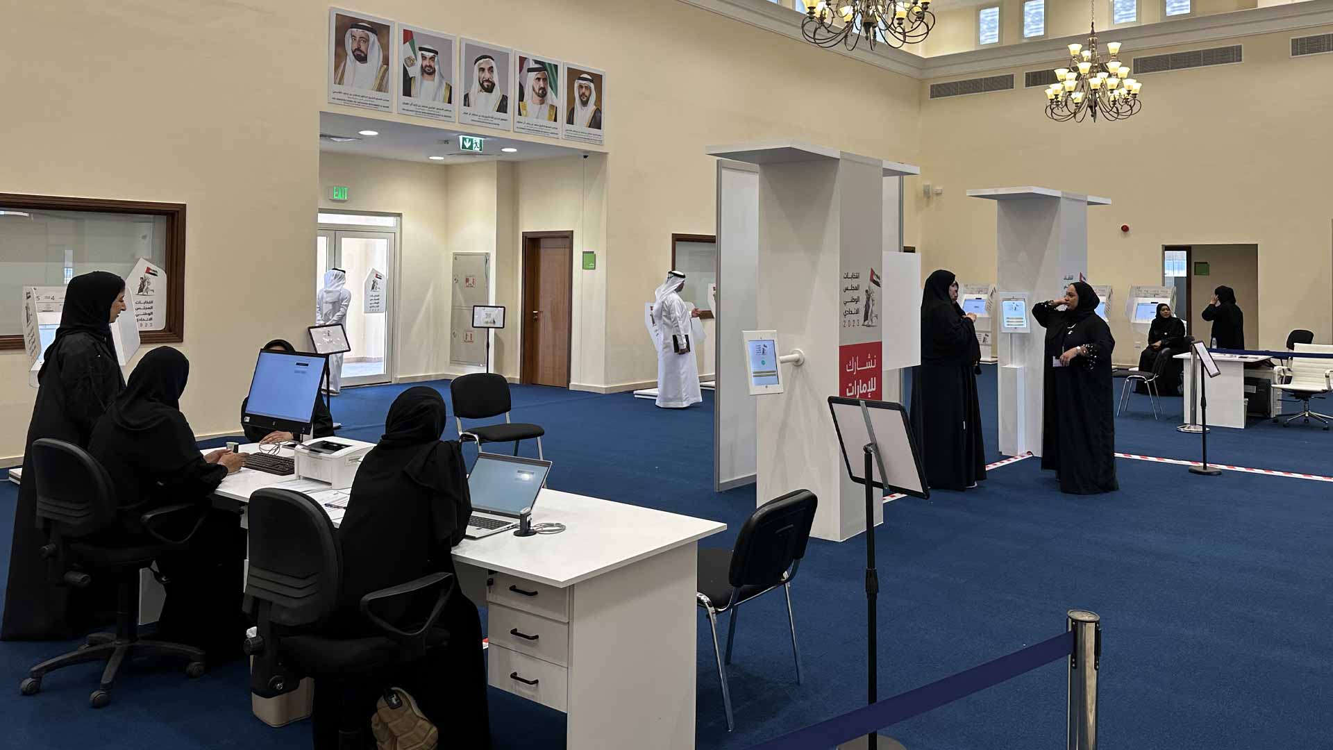 Image for the title: Kalba Election Centre welcomes 2023 FNC voters 