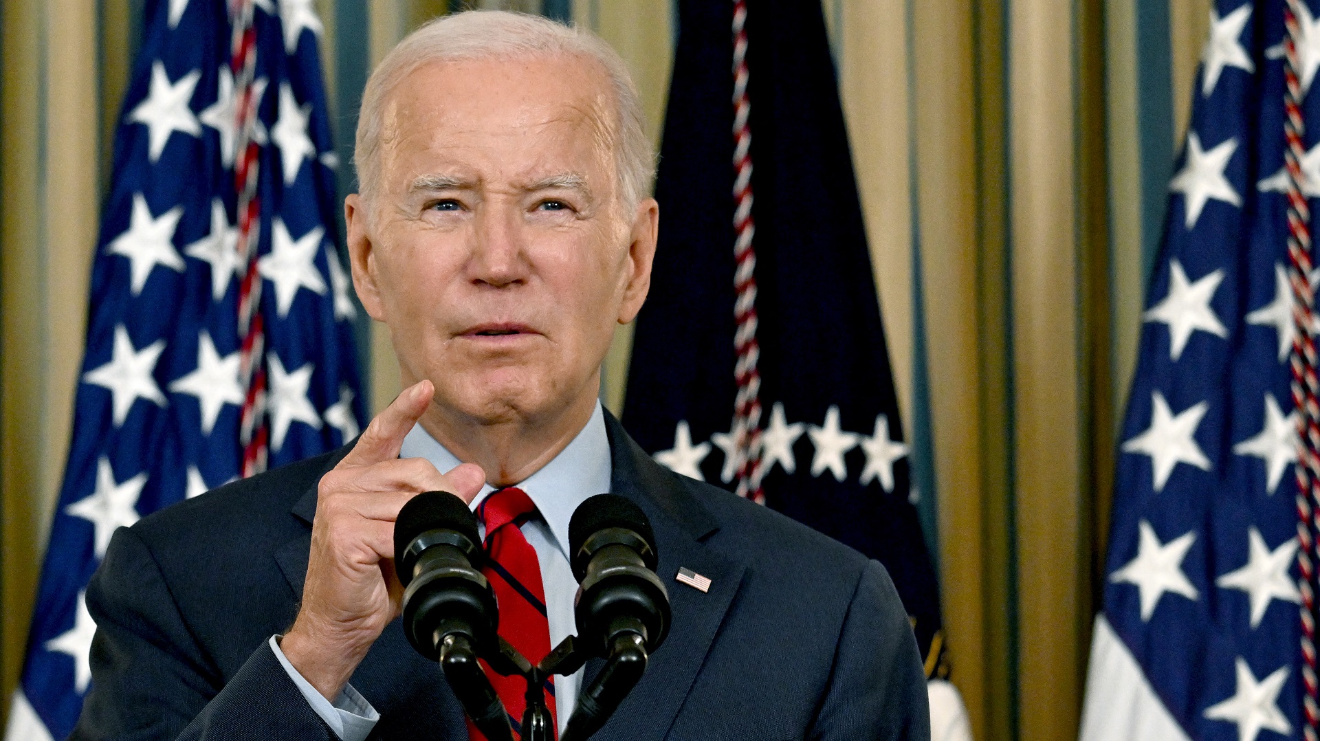 Image for the title: Biden vows 'rock solid' support, defense aid for Israel 