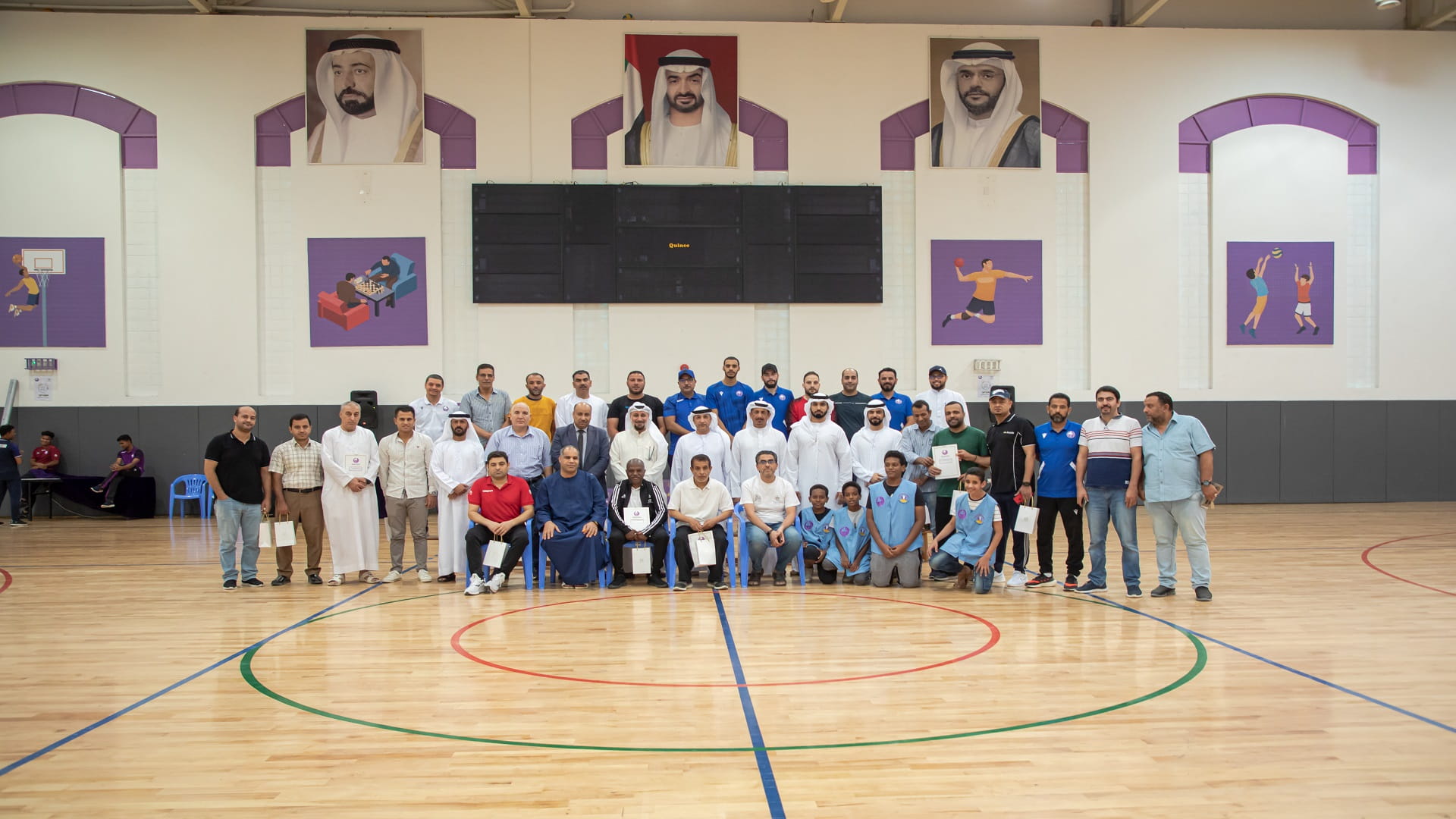 Image for the title: Al Dhaid Club organizes sports day for teachers 