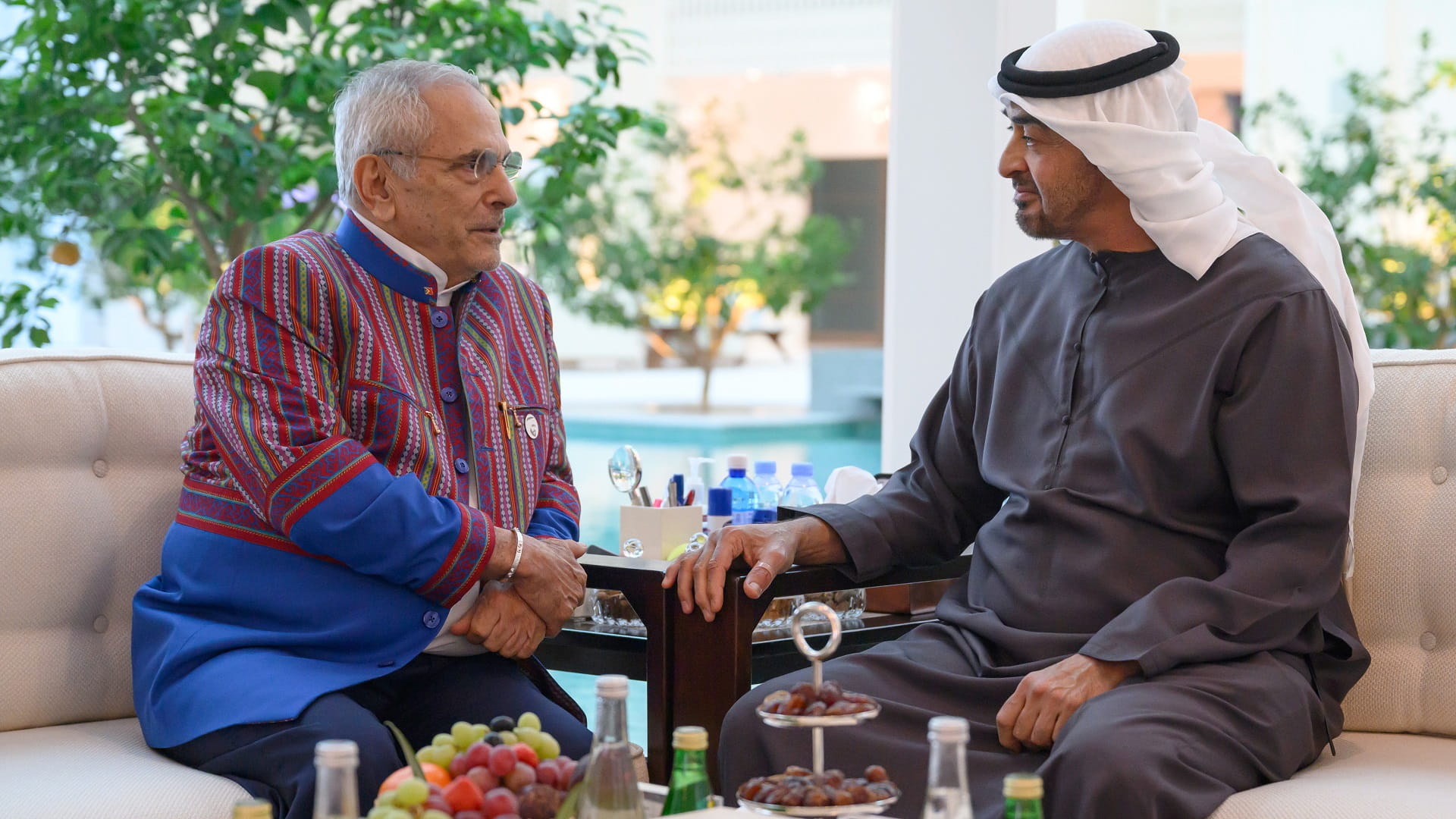 Image for the title: UAE President receives President of Timor-Leste 