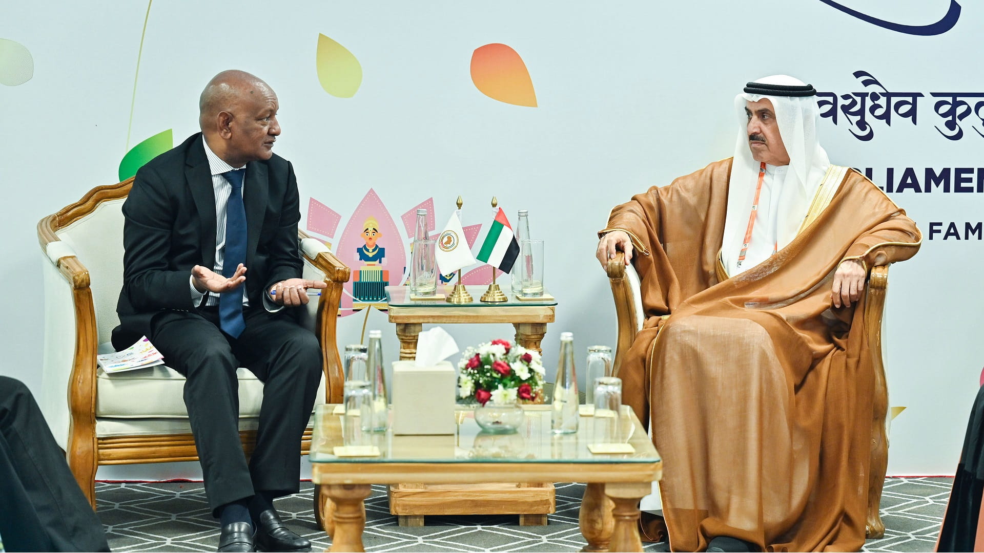 Image for the title: FNC Speaker meets Acting President of Pan-African Parliament 