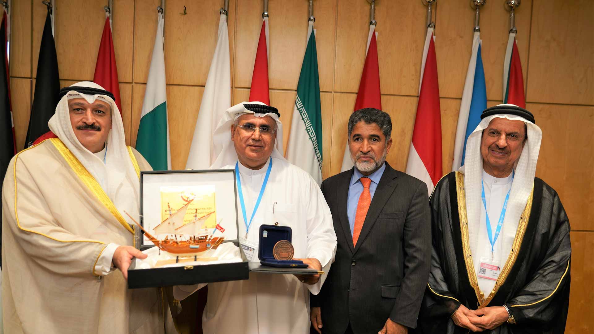 Image for the title: Dr. Aref Al-Nourani wins the Kuwait Award for Disease Control 