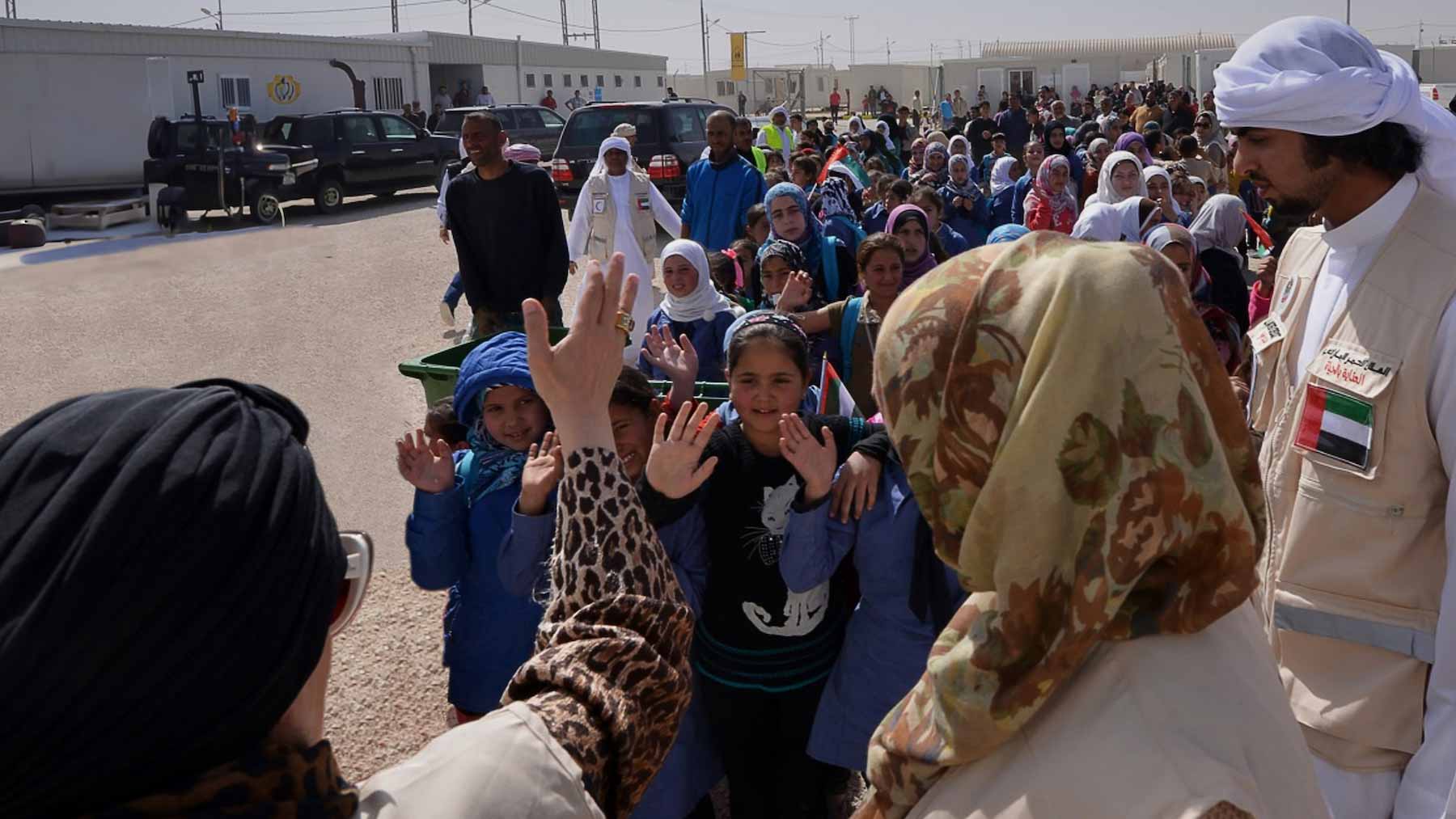 صورة بعنوان: جواهر القاسمي توجه "القلب الكبير" بتقديم مساعدات عاجلة لفلسطين 