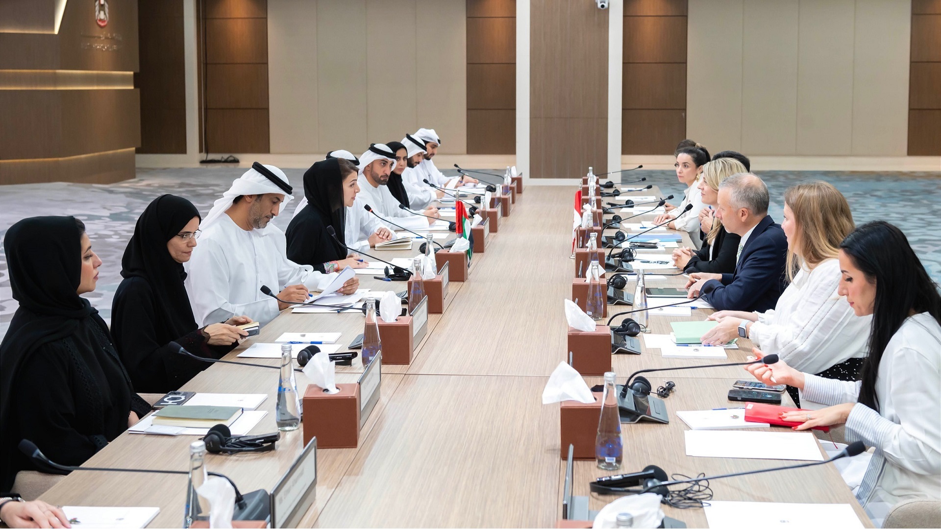 Image for the title: UAE and Canada hold first Joint Committee in Abu Dhabi 