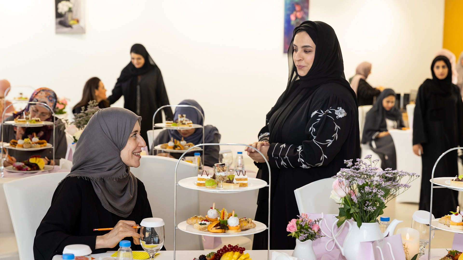 Image for the title: SLC honours members with an afternoon tea gathering 