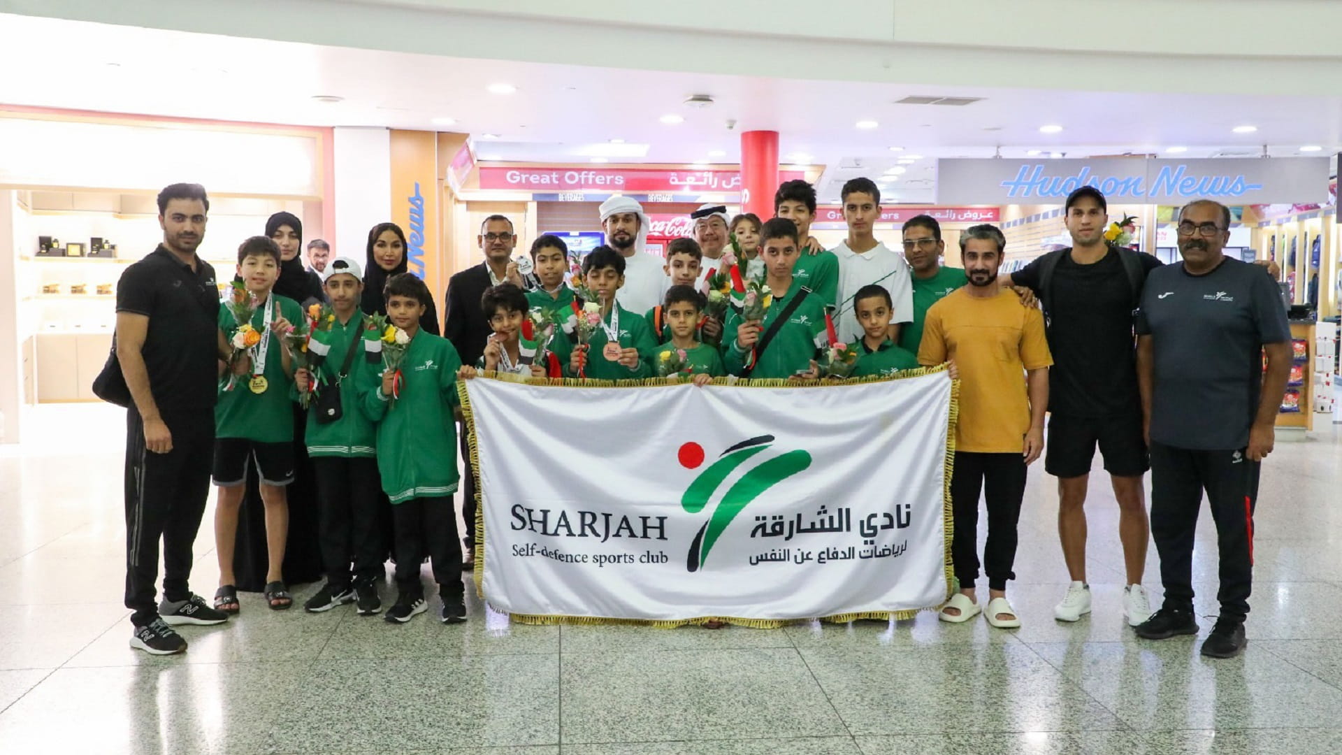 Image for the title: Sharjah Club wins 7 medals in Qatar Taekwondo Championship 